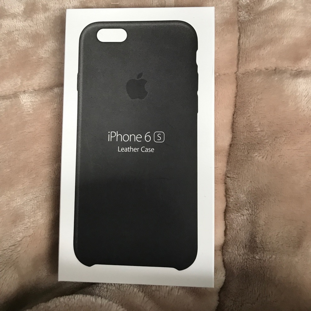 Apple Case for iPhone 6/6S Black leather