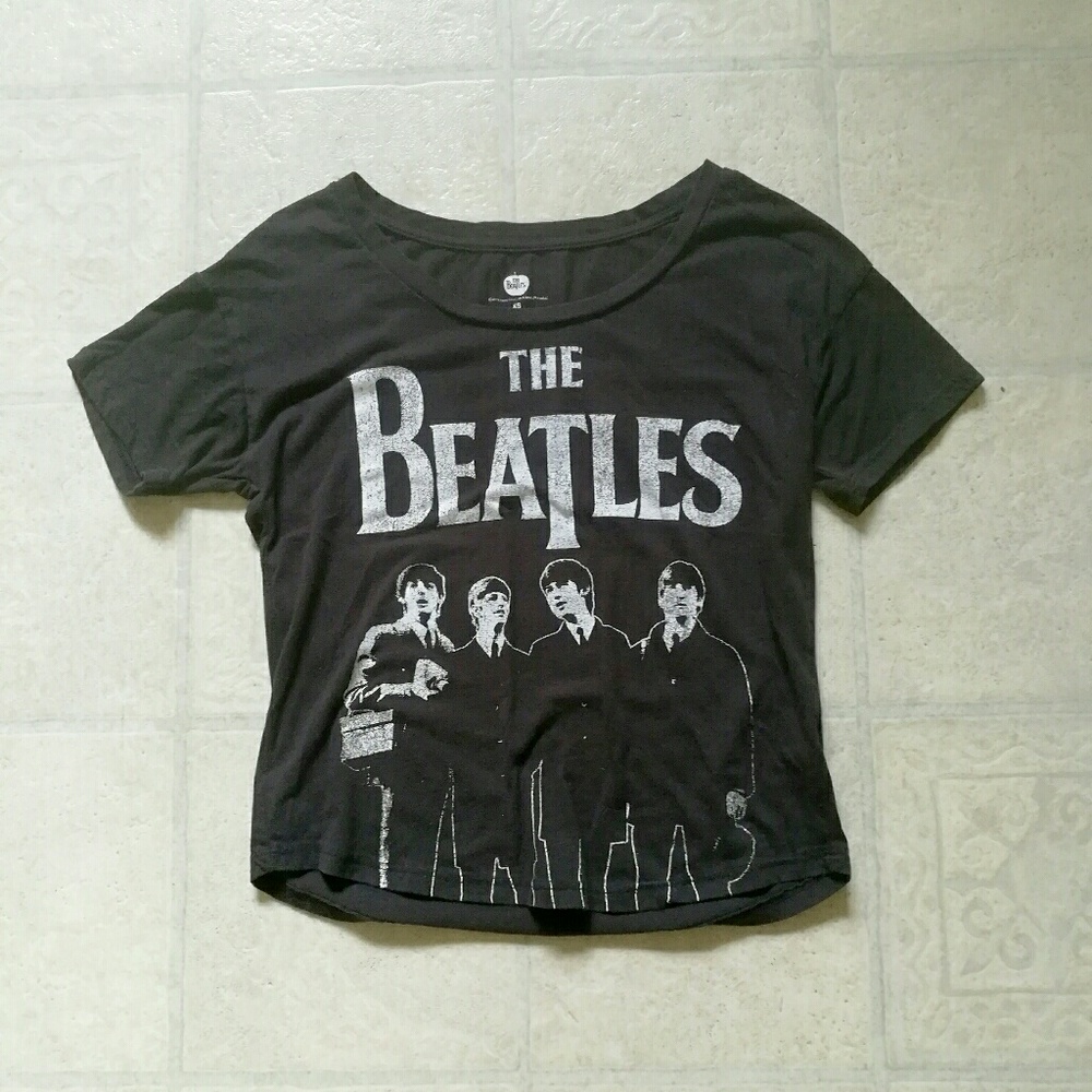 Black Beatles Tee