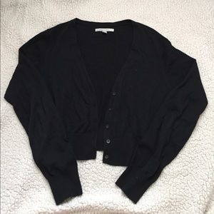 Old Navy plain black half cardigan