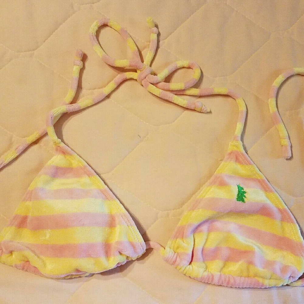 Juicy couture beach swimwear top womens small