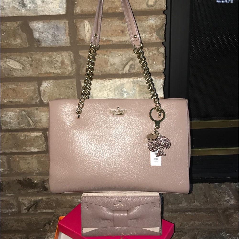 KATE SPADE SET-BNWT-Rare & HTF color PORCINI