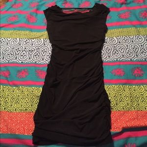 Short black formal dress