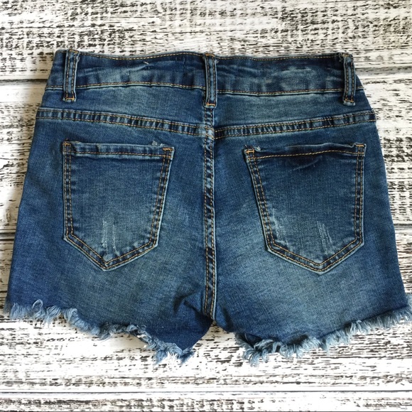 STASSIE embroidered denim shorts - Picture 3 of 5