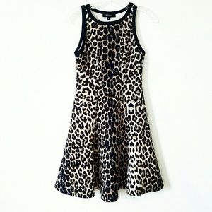 Karen Kane Animal Print Skater Dress