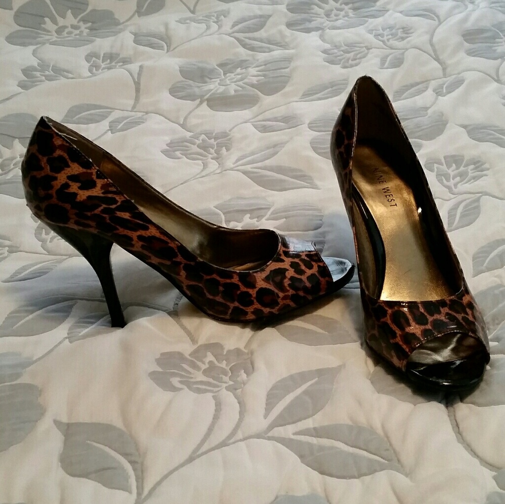 Animal Print Heels