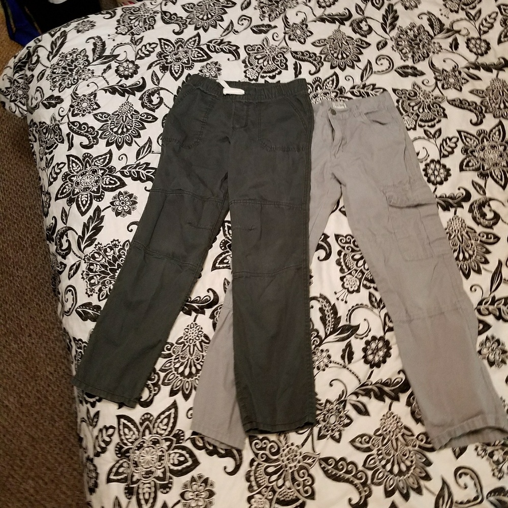 Boys chino/cargo style pants.