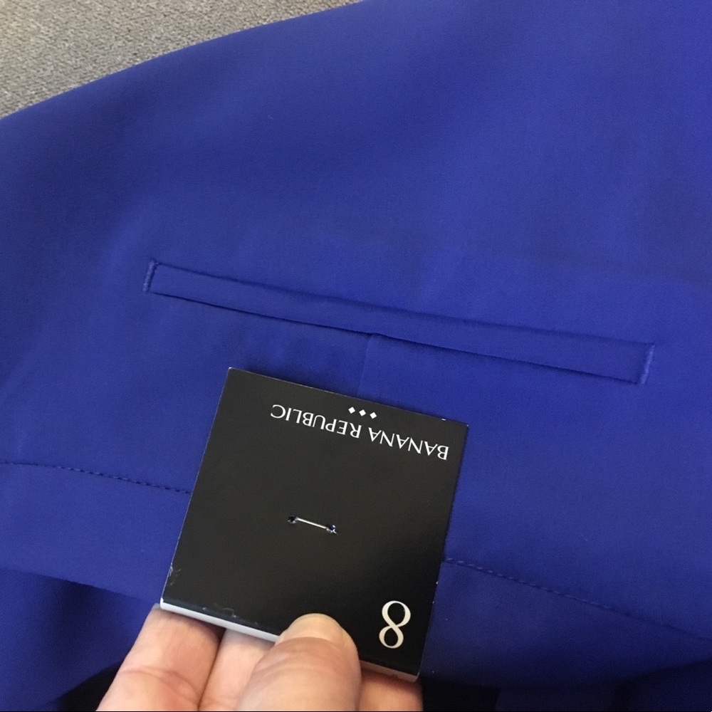 Banana republic NWT size 10 royal blue pants