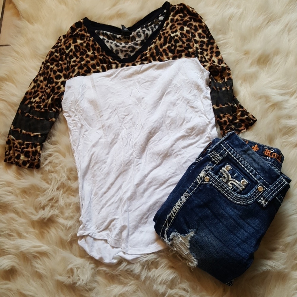 Cheetah print shirt