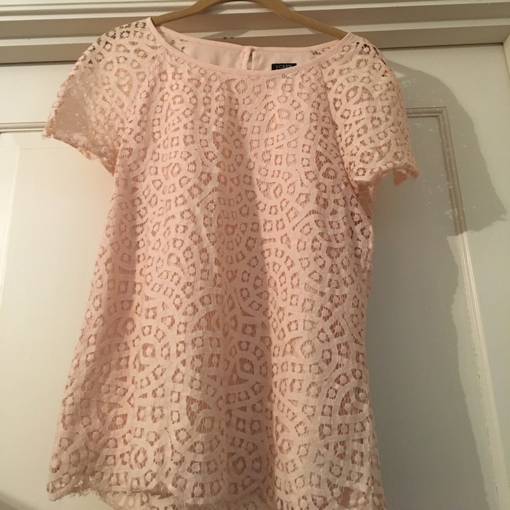 Lace J Crew Top