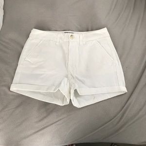 NEVER WORN White AEO High Waisted Shorts