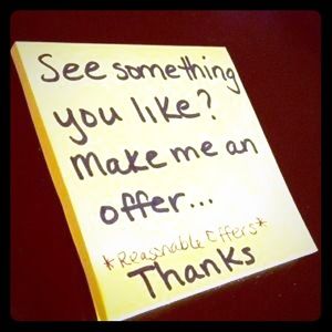 Make me an offer....