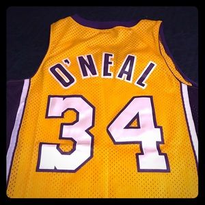 Shaq Lakers jersey size S
