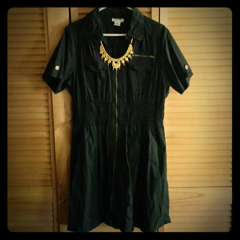 Size 2X Black dress 100% cotton