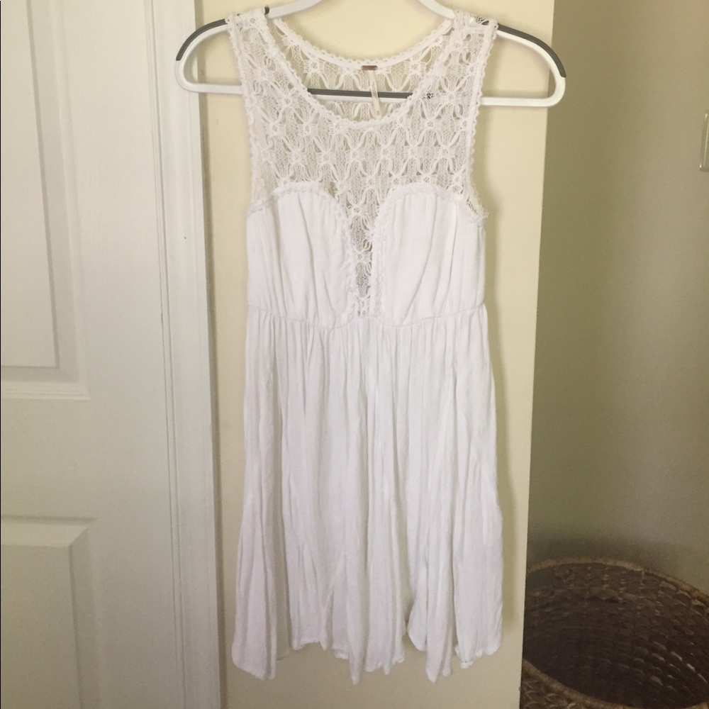 Free People White Dress