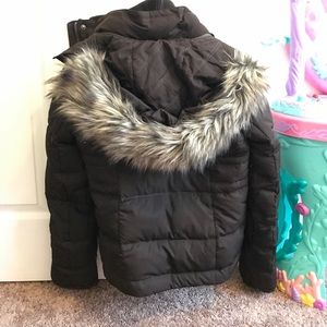 Abercrombie & Fitch furry jacket