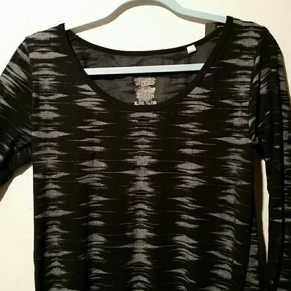 Awesome black and silver scooped neck nylon Dress