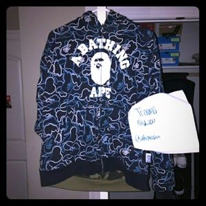 Bape Zipup! Read Description!!