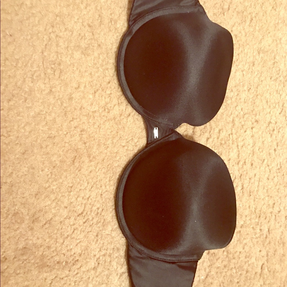 Strapless Black bra