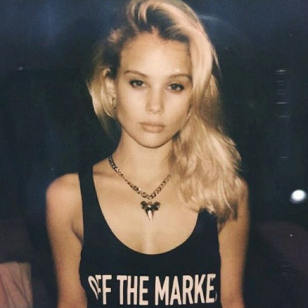 Gold Sharktooth Marnie Necklace