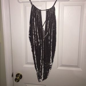 Velvet bodysuit