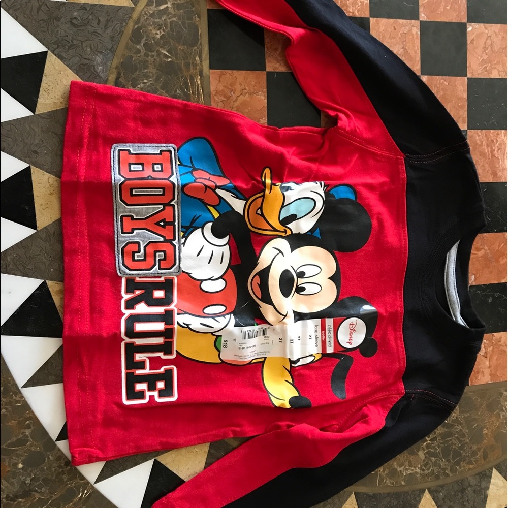 Long sleeve T-Shirt Disney Okie Dokie 3 caracteres