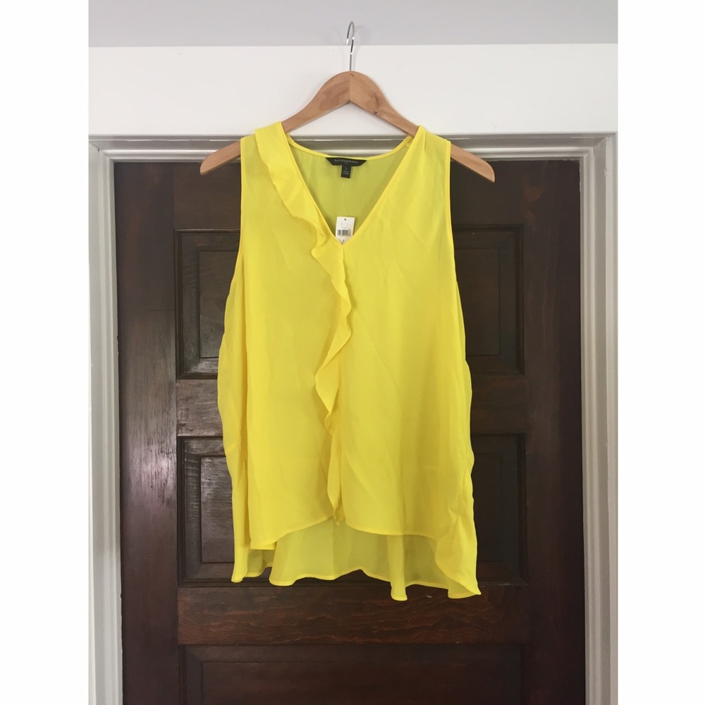 Banana Republic Yellow Top