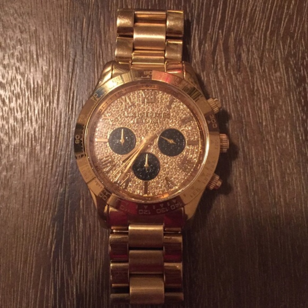 Michael Kors Layton Gold Watch