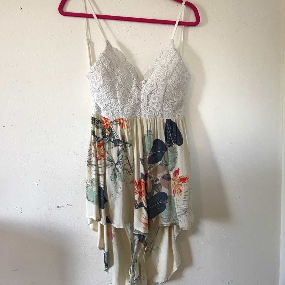 Crochet top romper