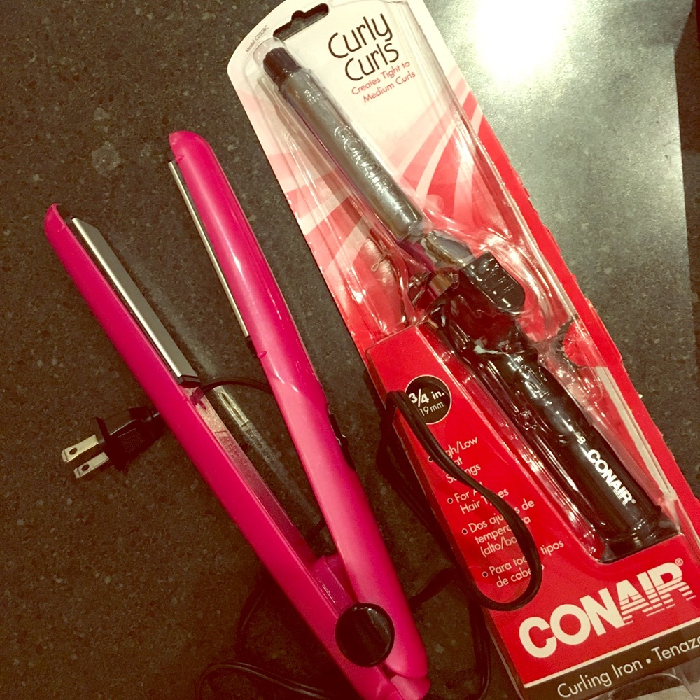 FREE Straightener with CON AIR Curler
