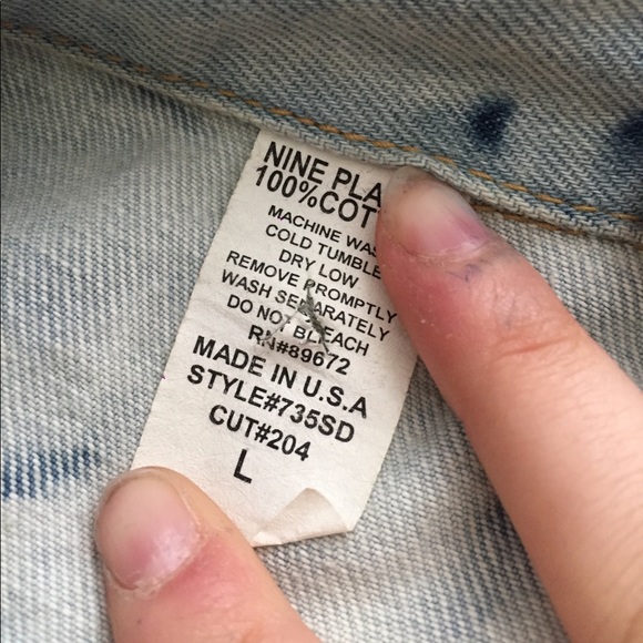 Distressed denim vest - Picture 3 of 3