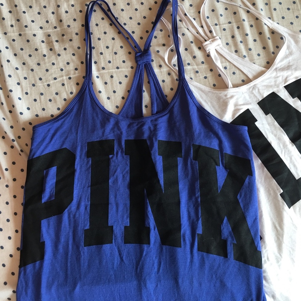 PINK tank tops