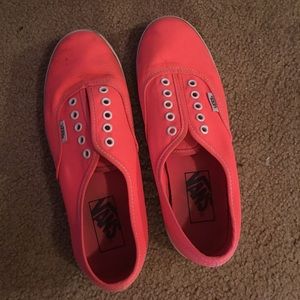 Coral Pink Vans