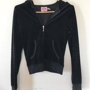 Juicy Couture Black Zipup