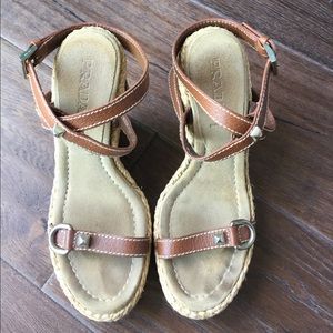 Prada espadrille wedges