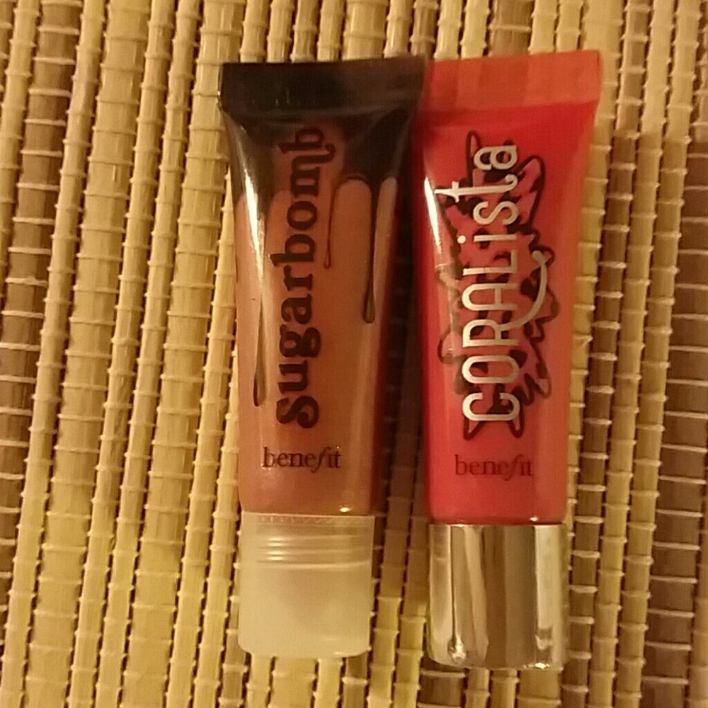 2 Benefit ultra plush Coralista &sugarbomb