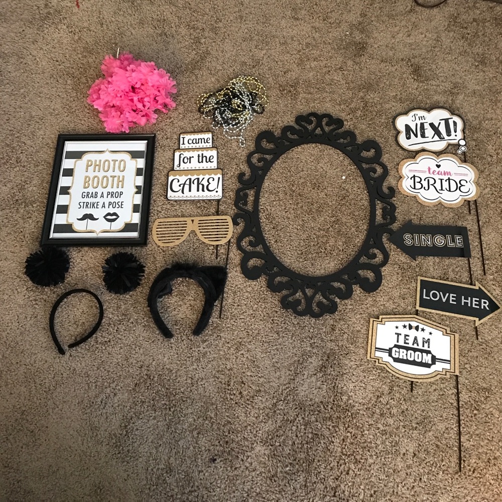 PHOTO BOOTH PROPS!!
