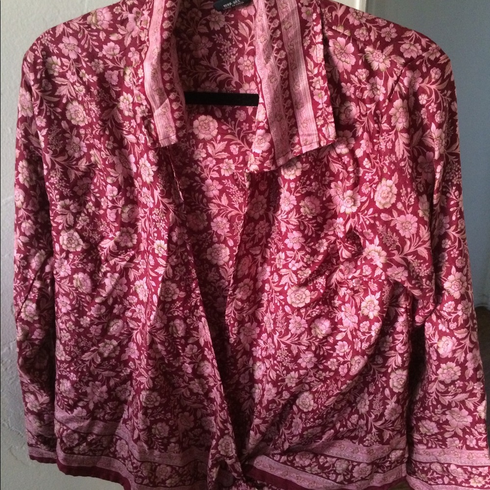 100% Silk Blouse