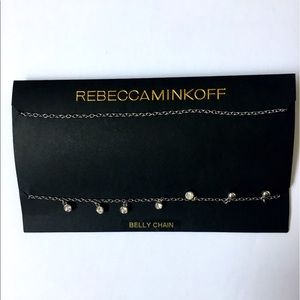 Rebecca Minkoff Crystal Belly Chain NWT