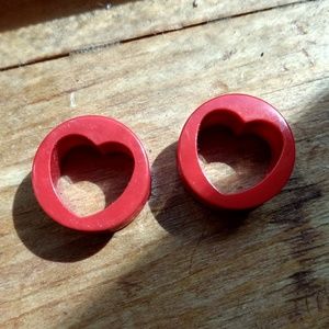 Heart Cutout Tunnels