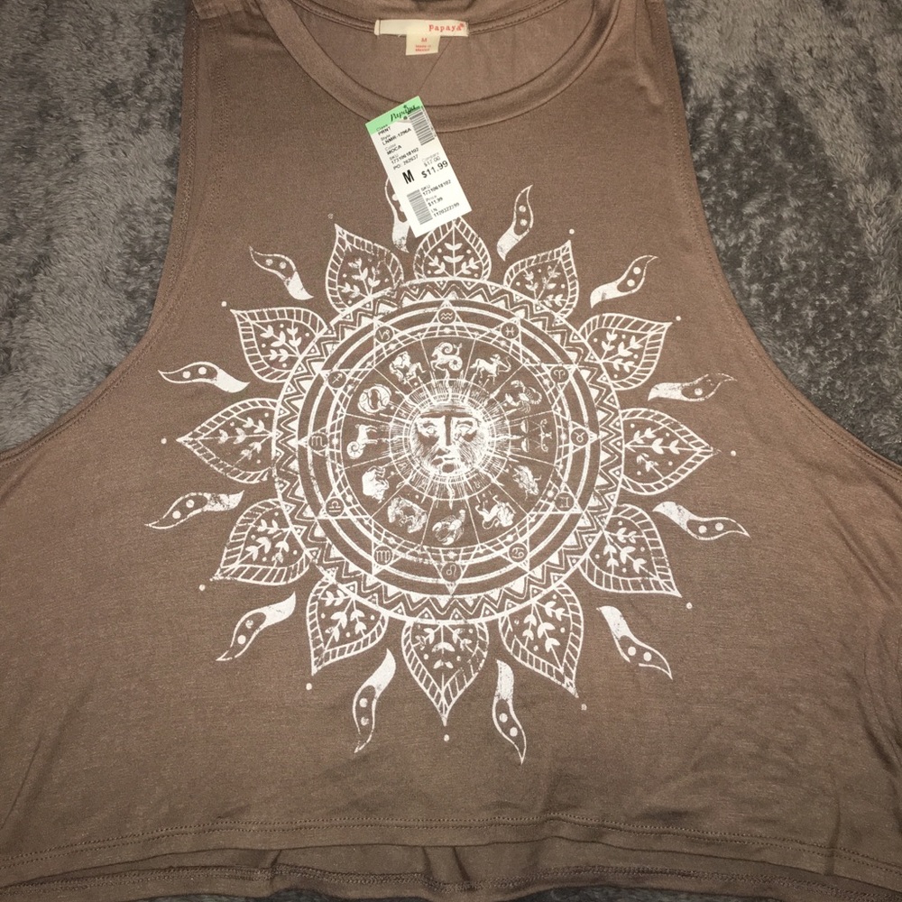 Astrology Graphic Muscle Tee