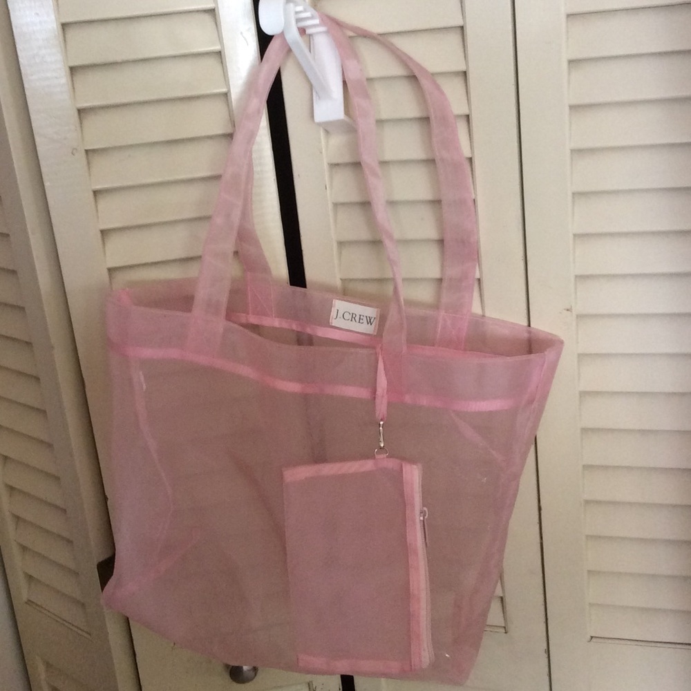 J crew beach tote