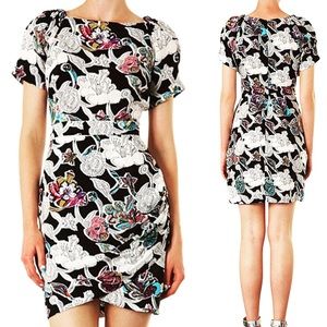 Topshop 'Dixie' Print Dress