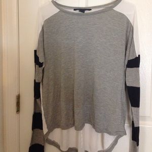 Long Sleeve High Low Top