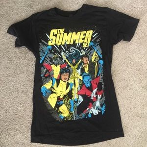 The Summer Set - Xmen Comic Book shirt