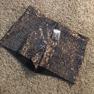 EXPRESS SEQUINS SHORTS