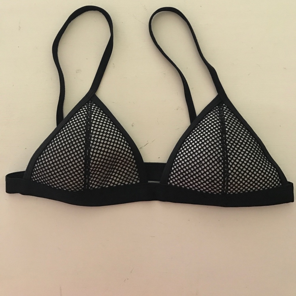 TRIANGL BLACK BATHING SUIT TOP