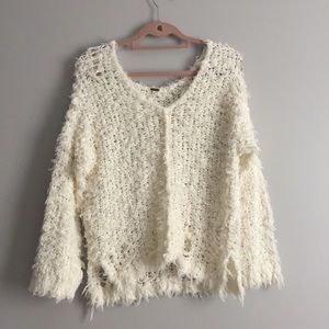 White Free People Sweater