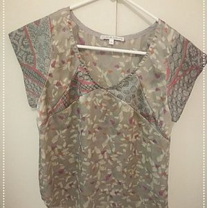 Collective Concepts Abstract Feathers Top