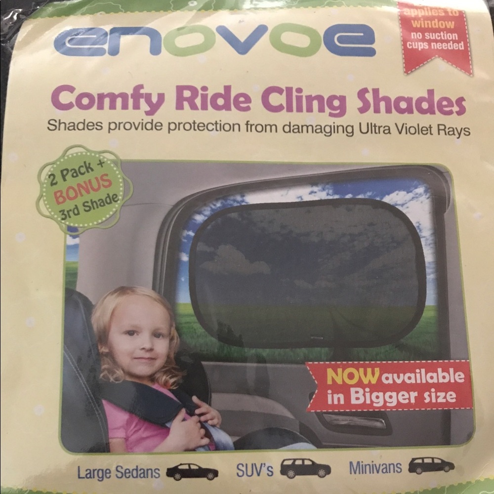 Brand New Enovoe Car Cling Shades