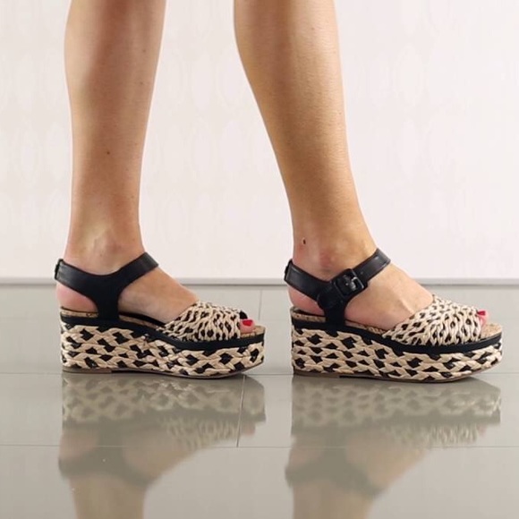 sam edelman • warren platform sandals • black nib - Picture 2 of 4